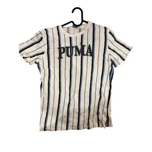 Puma Squad All Over Print Crew Neck Short Sleeve T-shirt Small - UK 15-16 Y